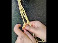 Download Lagu making hanging pot with a rope / 1 min hanging planter