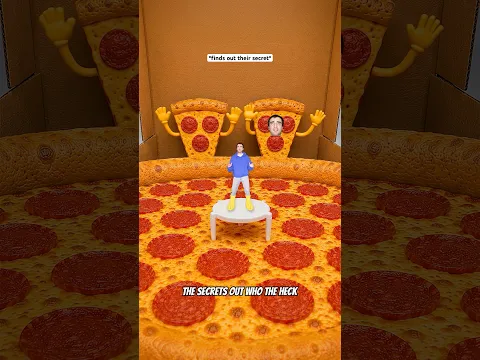 When They Put A Mini Table On Your Pizza 🤣 #shorts #relatable