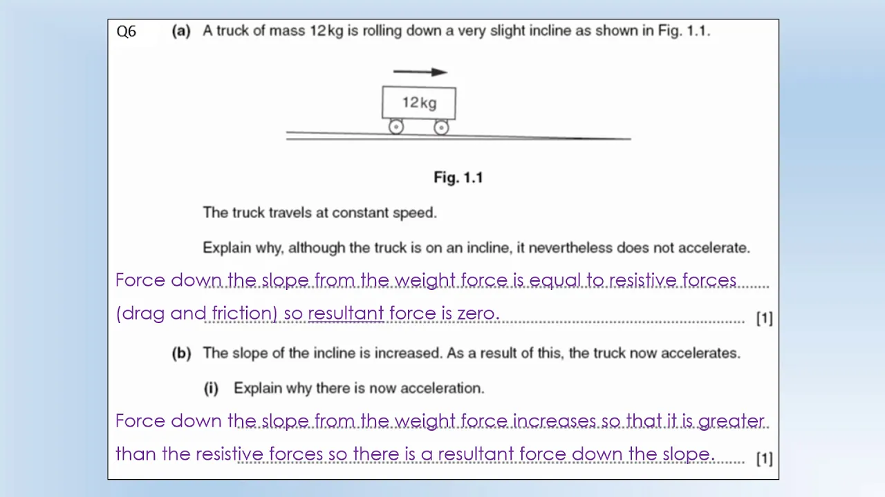 iGCSE Physics: General Physics: Longer Answer Solutions