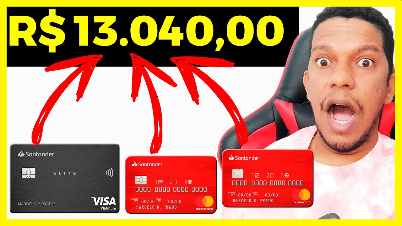 O SEGREDO INFALÍVEL P/ AUMENTAR O LIMITE do CARTÃO DE CRÉDITO SANTANDER