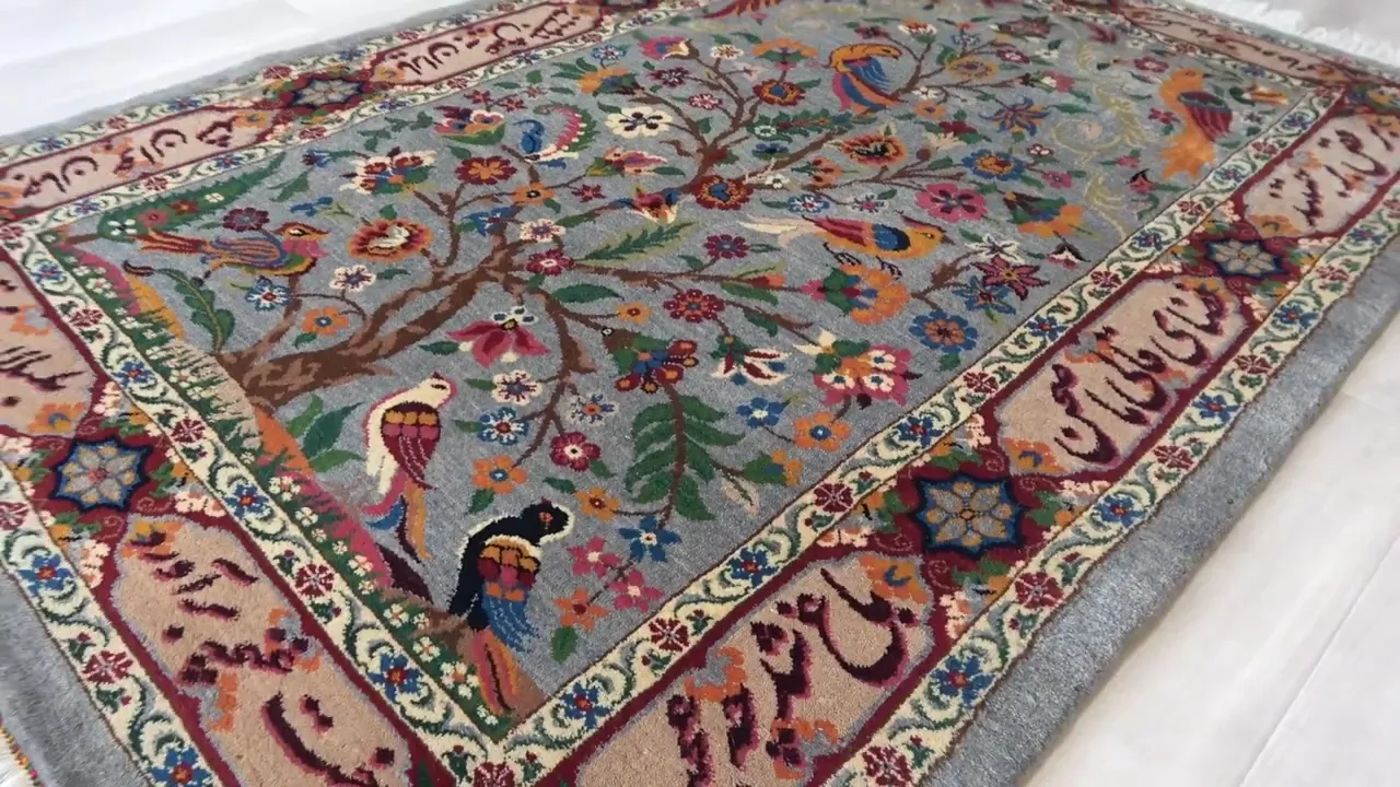 Luxurious touch [Shiraz-made] 146x103cm Thick Wool 