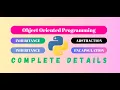 Python OOP Tutorial for Beginners Abstraction Encapsulation Inheritance Polymorphism