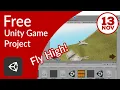 Fly High Flight Simulation - Acrobatic Airplane Flight Simulator Unity Game Project Free Template
