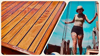 Revealing My Boat-Building Secrets: Epoxy Magic, Varnish Mix & Perfect Hatch Redesign!