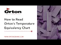 How to Read Orton Ceramics Cone Chart