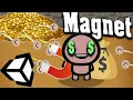 Unity 2D Magnet AoE Pickup Collectibles