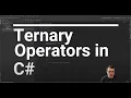 Ternary Operators in C