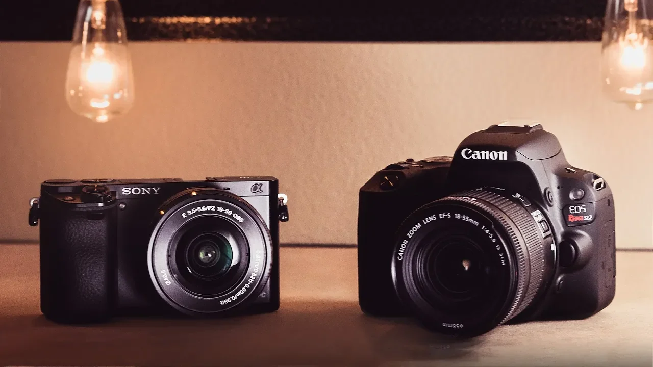 Sony a6000 vs Canon 6D. 