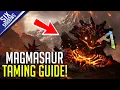 HOW TO TAME A MAGMASAUR New Genesis DLC Ark Survival Evolved