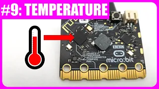 How to use micro bit temperature sensor Tutorial