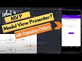 MVP Model View Presenter with Repository Pattern Simplest Implementation