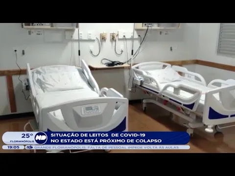 Covid-19 em SC: Superlotação de leitos deixa sistema de saúde próximo do colapso