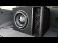 Skar 2 500 Watt EVL-1X12D2 Single 12-inch Loaded Subwoofer Enclosure Demo