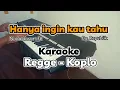 Download Lagu HANYA INGIN KAU TAHU - Karaoke Koplo Reggae (nada pria)