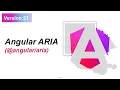 Angular 21 New Features Angular ARIA Everything about Angular ARIA