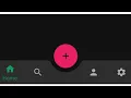 Bottom Navigation Floating Button Centered Example Flutter IOS Android TabBar Swift IOS