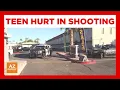 Suspect on the run after shooting teen in Mesa
