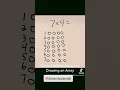 Solving Multiplication by Drawing an Array