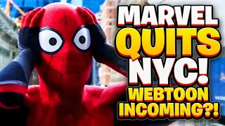 MARVEL COMICS LEAVES NYC WEBTOON RUMOR IS REAL