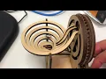 Laser Cut Marble Machine Test
