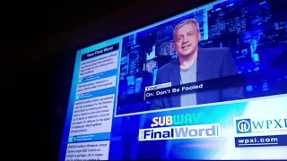 The Final Word Comments On WPXI 8-25-19
