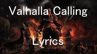 valhalla calling lyrics 