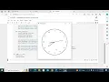 Animating a Clock in Python