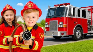Kids Learn How Firefighters Work!