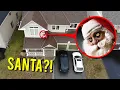 DRONE CATCHES SANTA CLAUS ON CHRISTMAS DAY DELIVERING PRESENTS YOU WON T BELIEVE IT