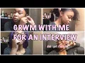 GRWM first job interview at ross