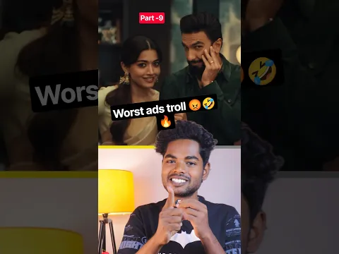 Ads Troll Part 9 😂🔥 | Enna elavu da ithu 🤣 | Malaysia Shampoo & CFL Bulb Ad Roast🔥 #ads #troll