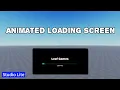 Animated Loading Screen Studio Lite Tutorial
