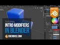 Intro to Array Bevel Boolean and Mirror Modifiers in Blender