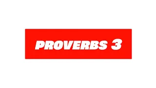 Proverbs 3 NLT Bible with Text
