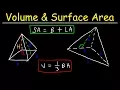 Surface Area of a Pyramid Volume of Square Pyramids Triangular Pyramids