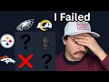 NFL Immaculate Grid Challenge I Failed Football Grid Breakdown