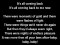 Download Lagu Meatloaf - It's All Coming Back To Me Now With Lyrics