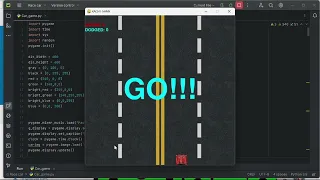 Develop a Car Racing Game Python pygame