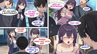 [Manga Dub] I got hit on by two women, and my no-dating idol friend got weirdly jealous