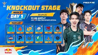 [EN] FFWS SEA 2026 FALL | Knockout Stage - Week 4 Day 1
