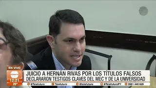 No tengo respuestas la insólita declaración de testigo clave en el caso Hernán Rivas