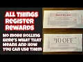 WALGREENS REGISTER REWARDS - how to use when to use and all things register rewards