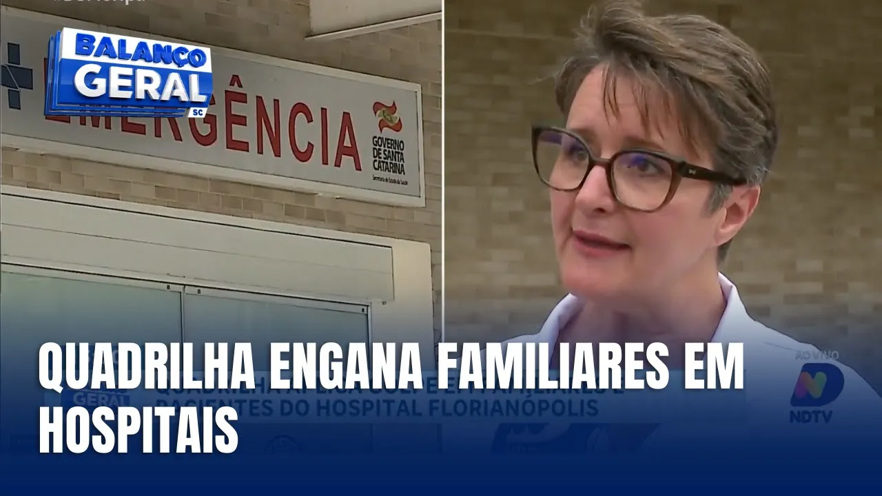 Golpe virtual: quadrilha ataca familiares de pacientes em hospitais de Florianópolis