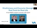 Mindfulness and Character Strengths Real Tools for Real Life