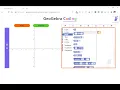 Geogebra Coding Learning Programming with Blockly and JavaScript