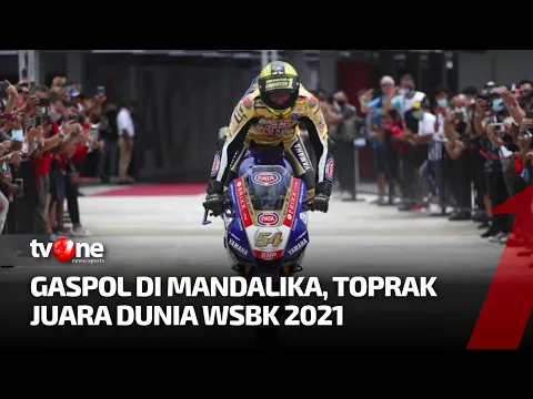 Toprak Razgatlioglu Raih Gelar Juara Dunia  WSBK Mandalika 2021