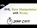 XML Data Manipulation with XLinq
