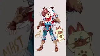 تصميم لوت من مونستر هنتر 