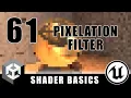 Pixelation Filter - Shader Graph Basics