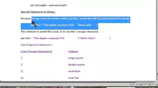 TAMIL JAVASCRIPT STRINGS LENGTH SPECIAL CHARACTERS